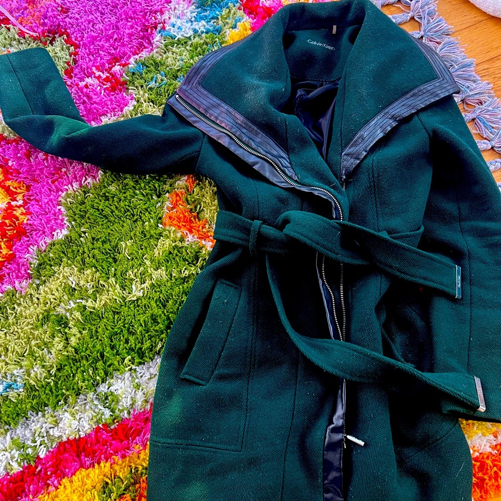 Calvin Klein green jacket